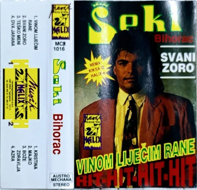 Seki Bihorac 1993 - Svani zoro - omot albuma