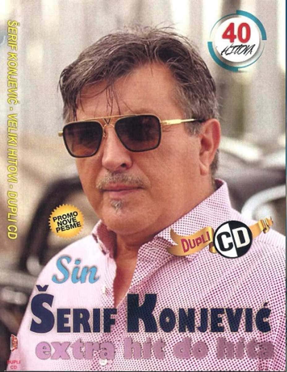 Omot albuma Šerif Konjević – Extra Hit Do Hita (2X CD), 2019