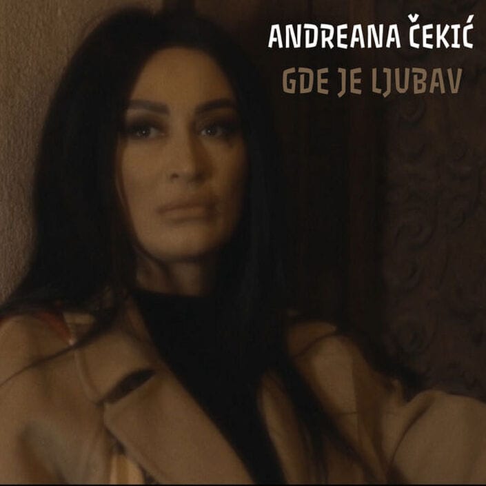 Omot singla: Andreana Čekić – Gde je ljubav (2022)