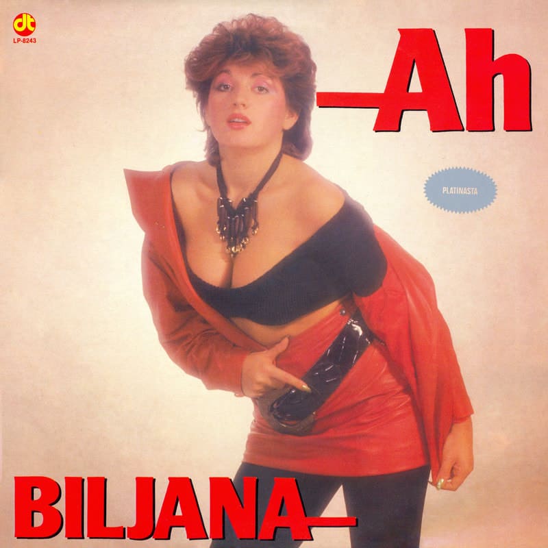 Omot albuma Biljana Jevtić – Ah, 1986