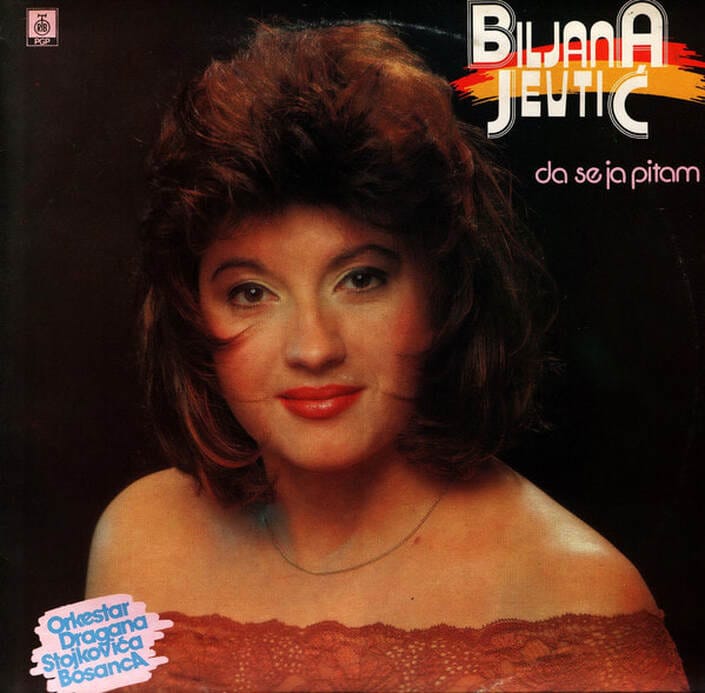 Omot albuma Biljana Jevtić – Da se ja pitam, 1992