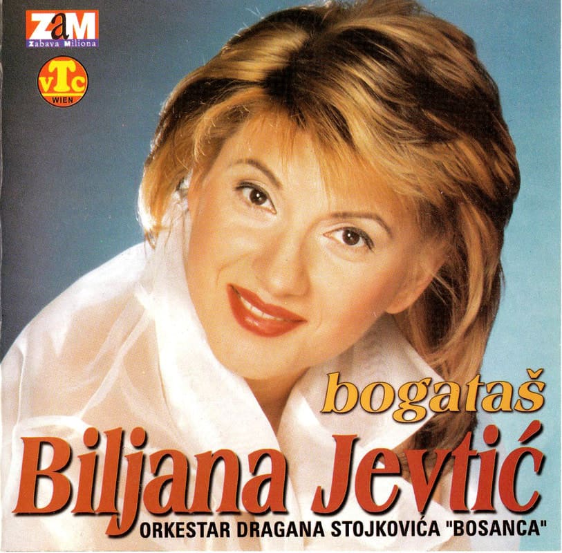 Omot albuma Biljana Jevtić – Bogataš, 1998