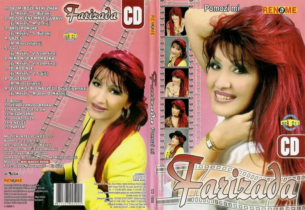 Omot albuma Farizada Čamdžić – Pomozi mi, 2006