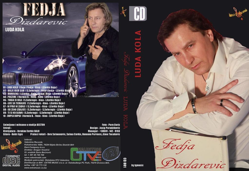 Omot albuma Fedja Dizdarevic – Luda Kola, 2010