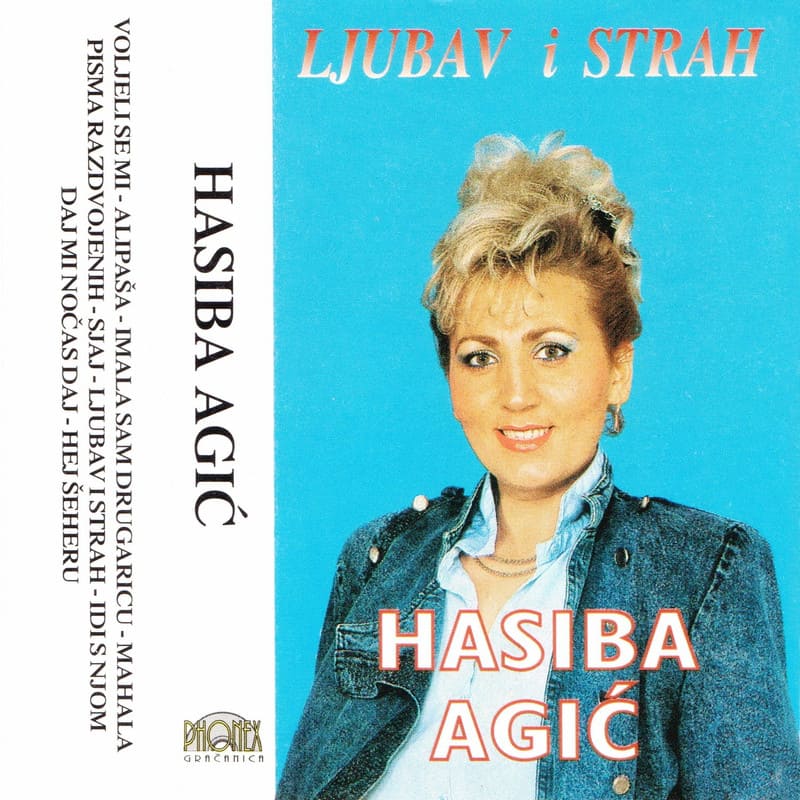 Omot albuma Hasiba Agic – Ljubav i strah, 1988