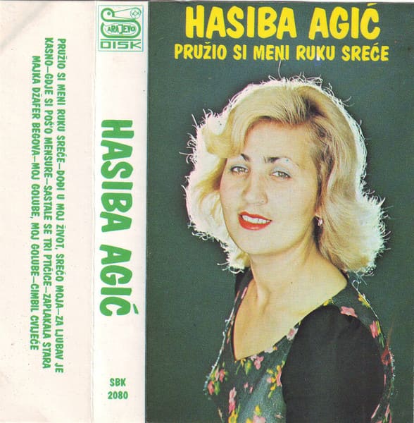 Omot albuma Hasiba Agić – Pružio Si Meni Ruku Sreće