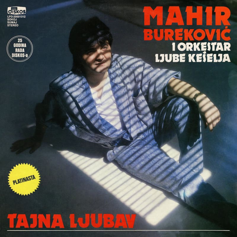 Omot albuma Mahir Bureković – Tajna ljubav, 1987