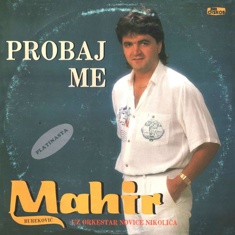 Omot albuma Mahir Bureković – Probaj me, 1988