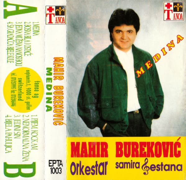 Omot albuma Mahir Bureković – Medina, 1993