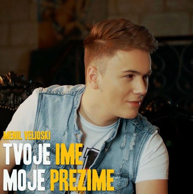 Menil Velioski 2018 - Tvoje ime moje prezime - omot singla
