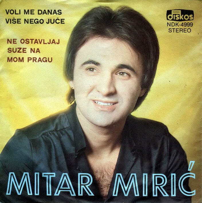 Omot singla Mitar Mirić – Voli me danas više nego juče, 1980