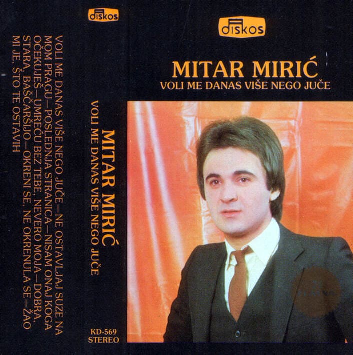 Omot albuma Mitar Mirić – Voli me danas više nego juče, 1980