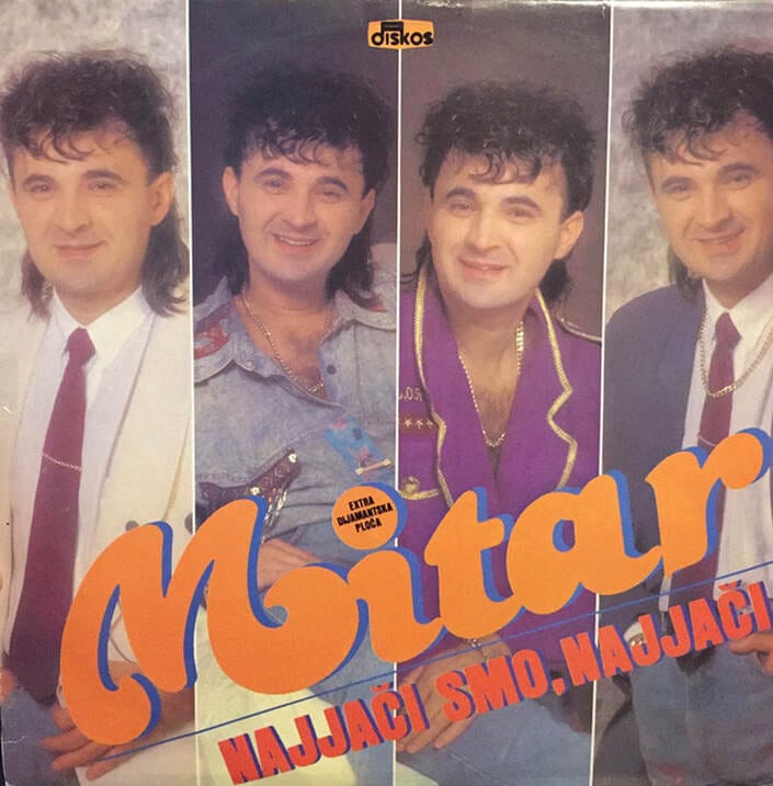 Omot albuma Mitar Mirić – Najjači smo, najjači, 1990