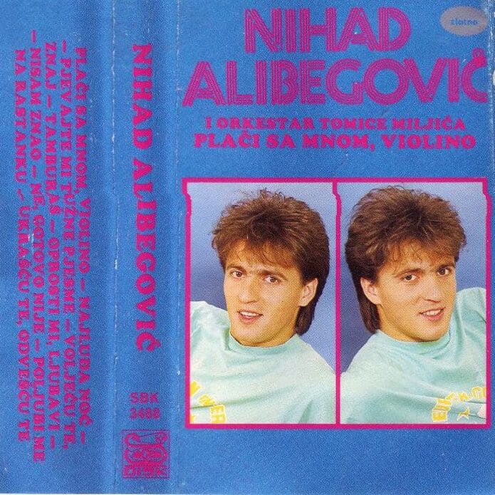 Omot albuma Nihad Alibegovic – Placi sa mnom, violino, 1985