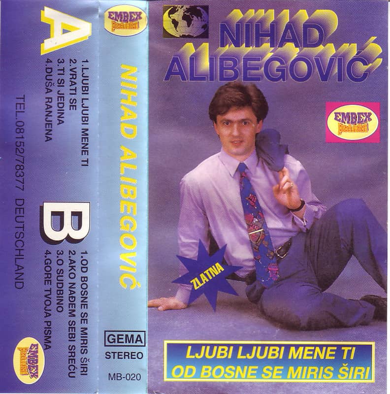 Omot albuma Nihad Alibegovic – Ljubi, ljubi mene ti, 1993