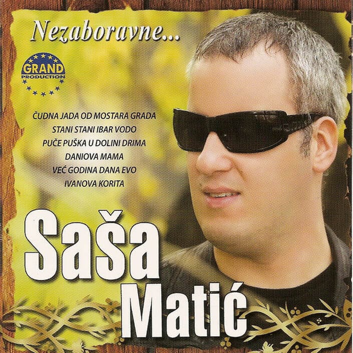 Omot albuma Sasa Matic – Nezaboravne, 2011