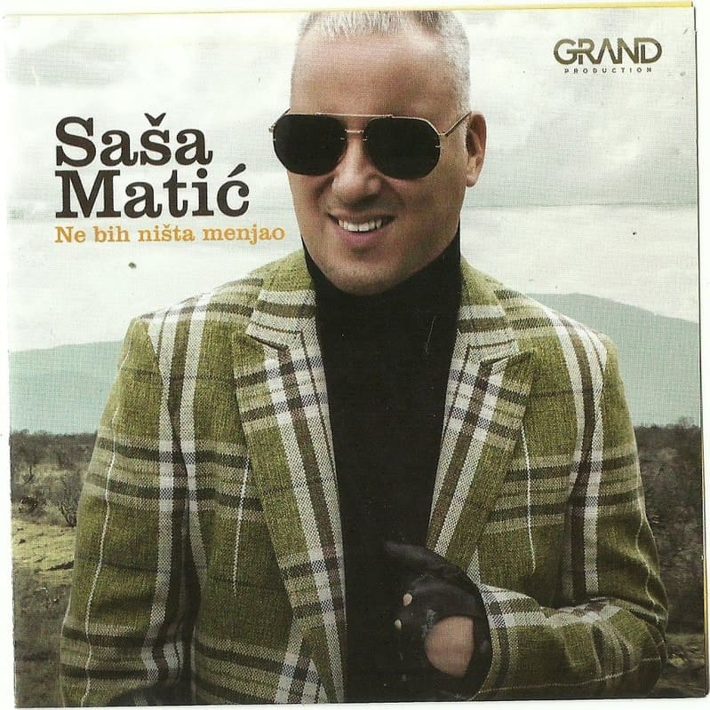 Omot albuma Sasa Matic – Ne bih nista menjao, 2017