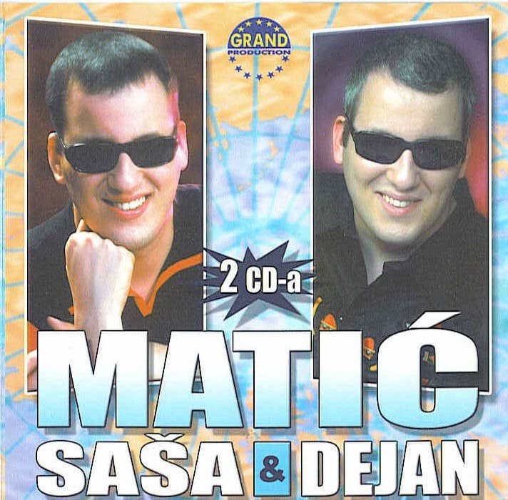 Omot albuma Sasa i Dejan Matic – Hitovi 2CD, 2004