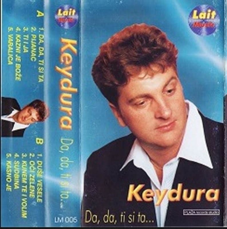 Omot albuma Sejo Keydura – Da, da, ti si ta, 1999