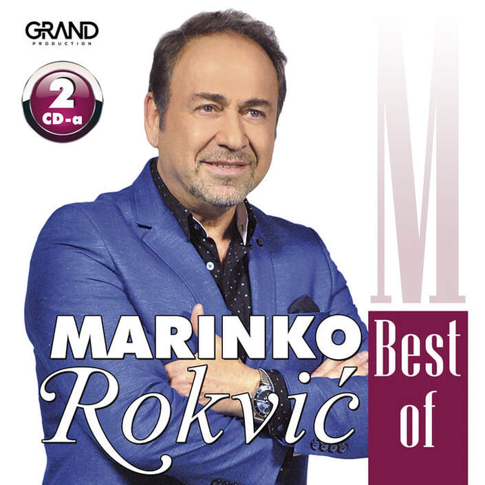 Omot albuma Marinko Rokvić Best of DUPLI CD 2017