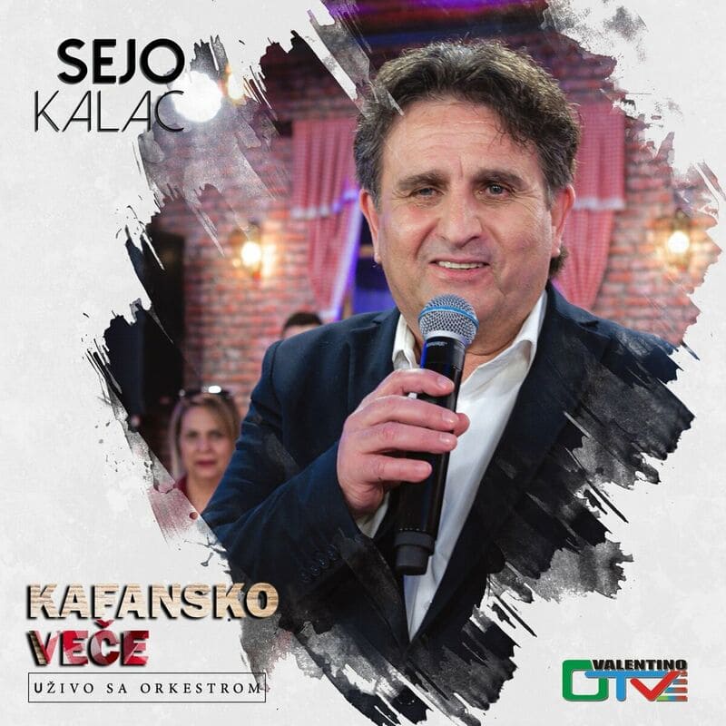 Omot albuma: Sejo Kalač – Kafansko veče Live (2022)