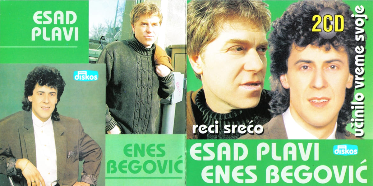Omot albuma Esad Muharemović Plavi i Enes Begović - Diskos Zvezde 2003