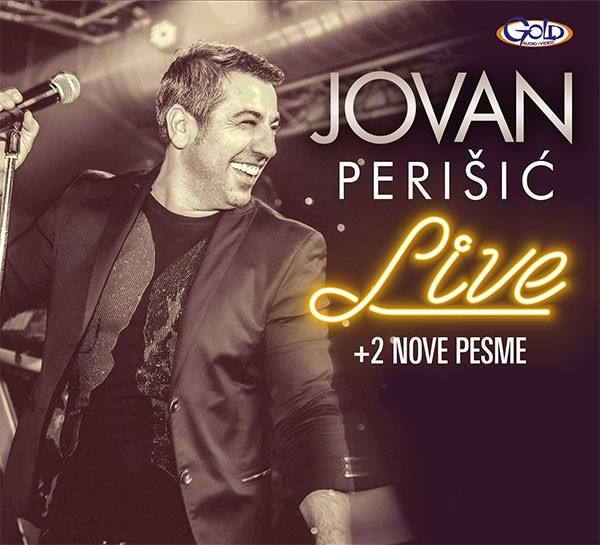 Omot albuma Jovan Perišić - Live + 2 nove pesme 2018