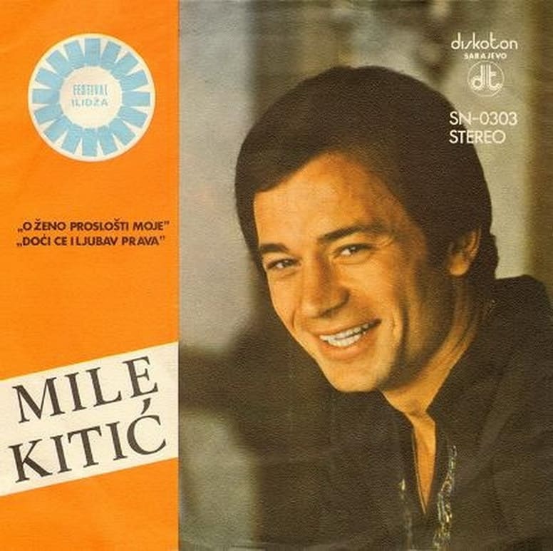 Omot singla Mile Kitić - O ženo prošlosti moje 1977