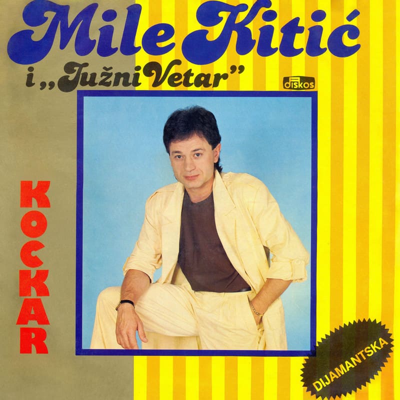 Omot albuma Mile Kitić - Kockar 1986