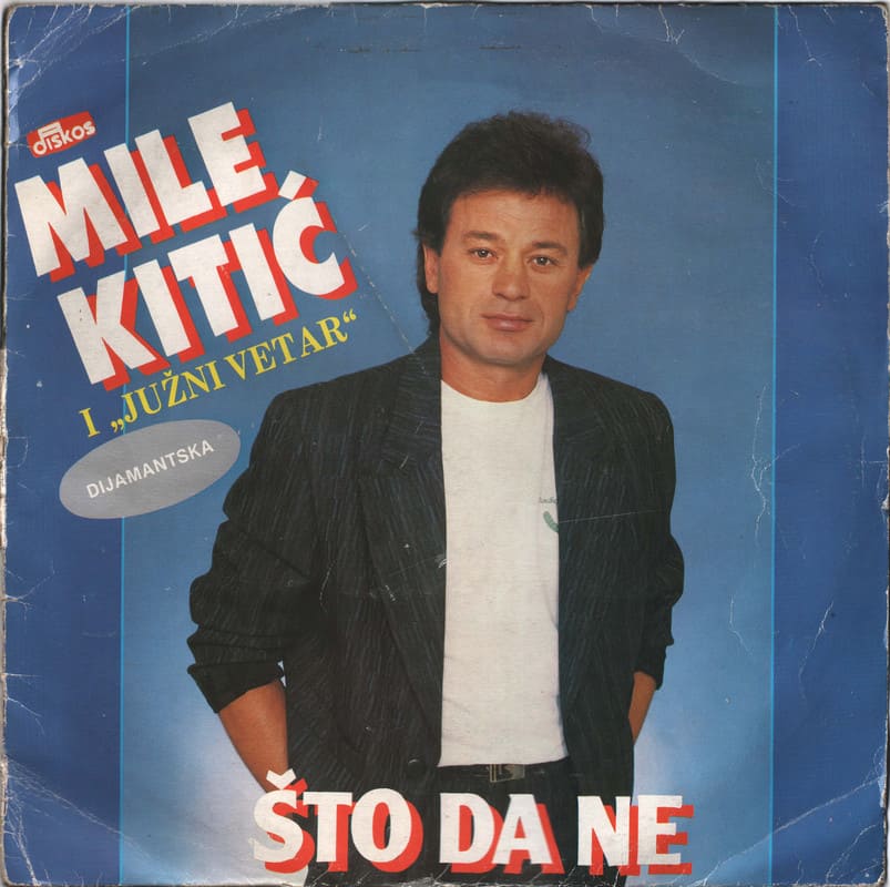Omot albuma Mile Kitić - Što da ne 1988