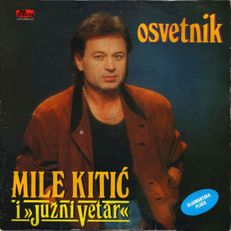 Omot albuma Mile Kitić - Osvetnik 1989