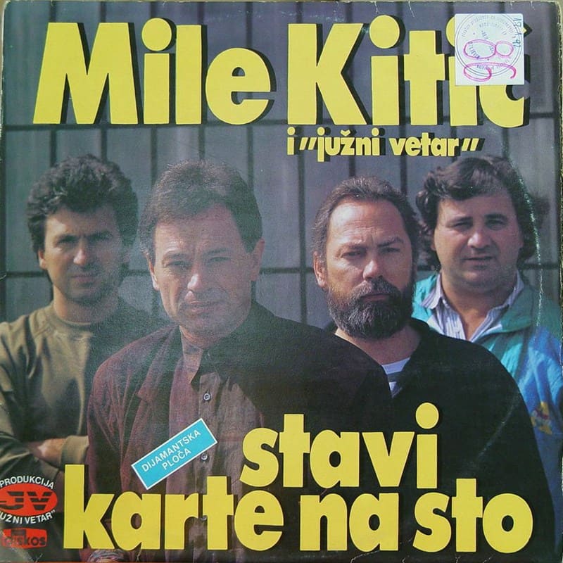 Omot albuma Mile Kitić - Stavi karte na sto 1990