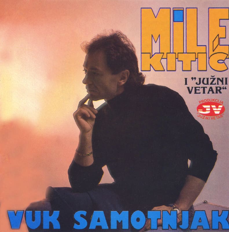 Omot albuma Mile Kitić - Vuk samotnjak 1993