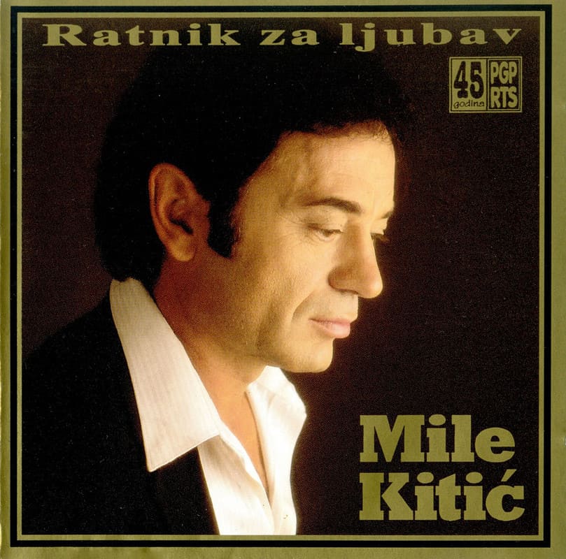 Omot albuma Mile Kitić - Ratnik za ljubav 1996