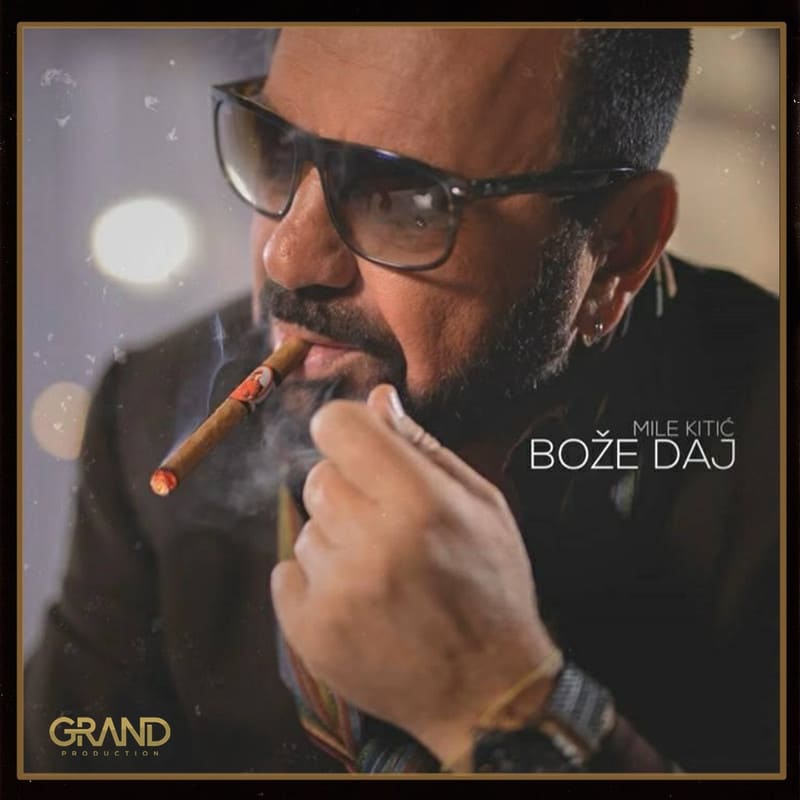 Omot albuma Mile Kitić - Bože daj 2020