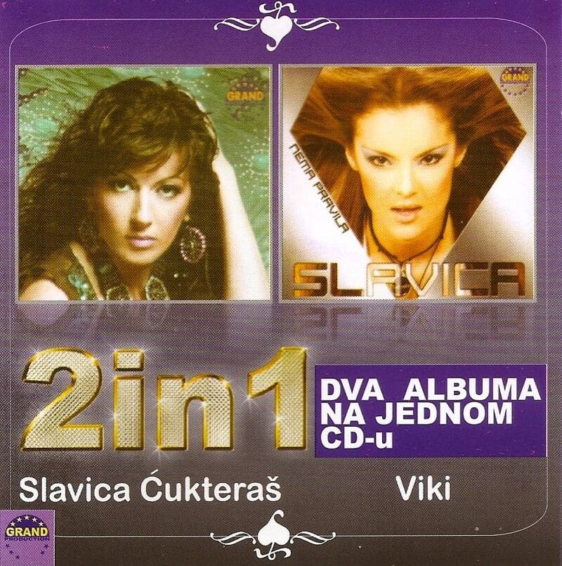 Omot albuma Viki Miljković & Slavica Ćukteraš – 2 In 1 2005