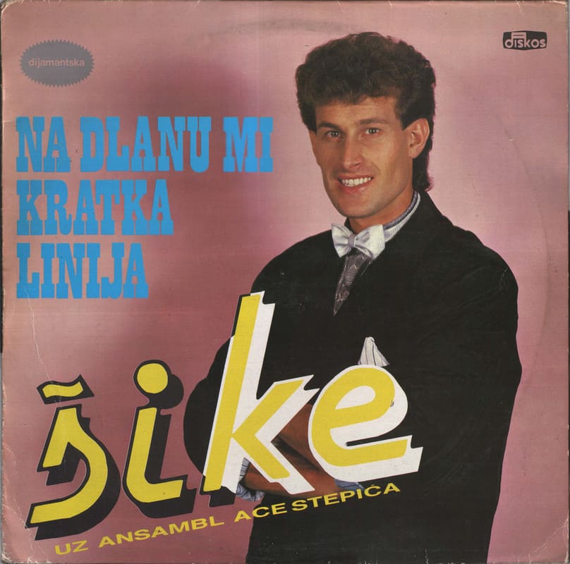 Omot albuma Nihad Kantić Šike – Na dlanu mi kratka linija (1987)