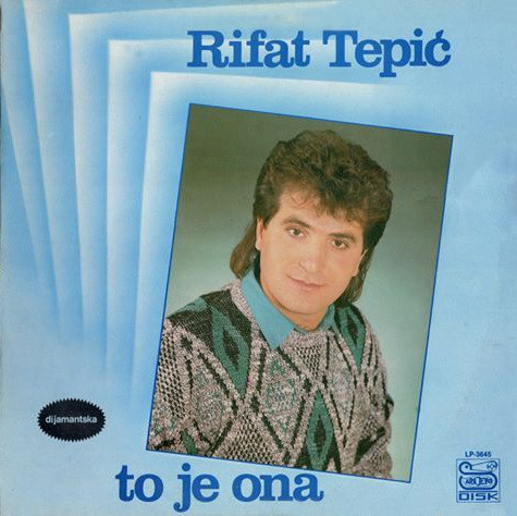 Omot Albuma Rifat Tepić 1986 - To je ona