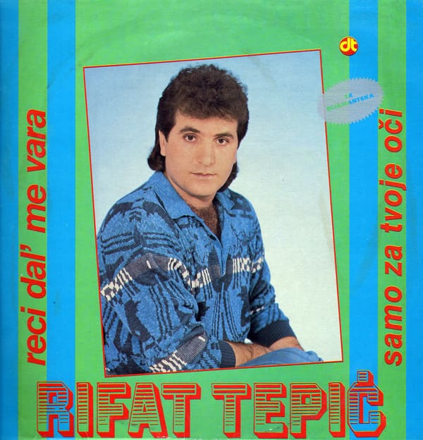 Omot Albuma Rifat Tepić 1987 - Samo za tvoje oči