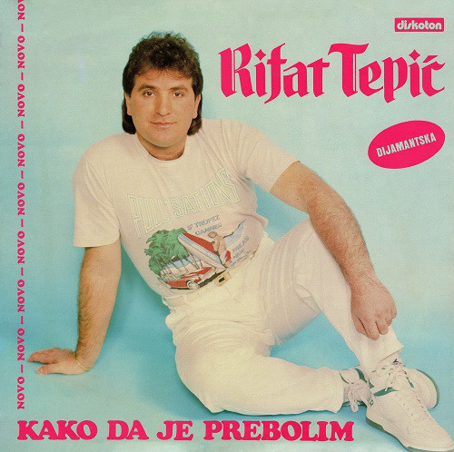 Omot Albuma Rifat Tepić 1989 - Kako da je prebolim