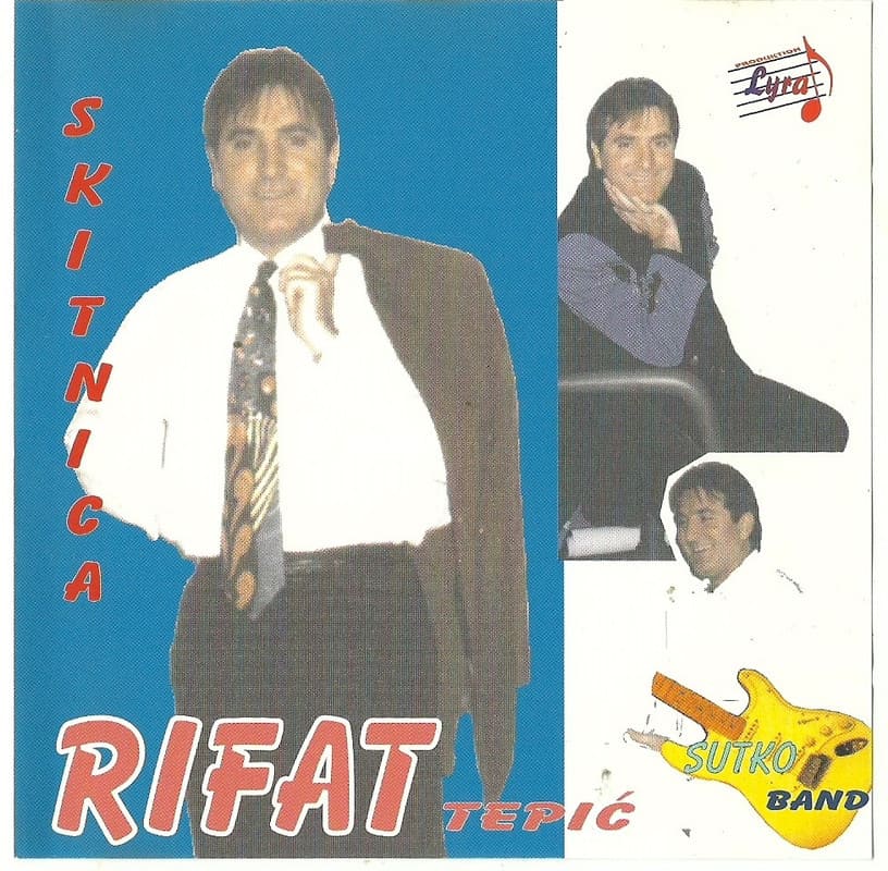 Omot Albuma Rifat Tepić 1996 - Skitnica
