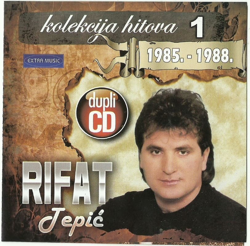 Omot Albuma Rifat Tepić 2012 - Kolekcija hitova 1 DUPLI CD