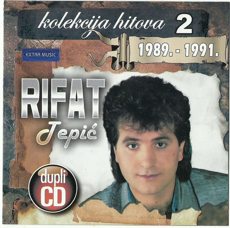 Omot Albuma Rifat Tepić 2012 - Kolekcija hitova 2 DUPLI CD