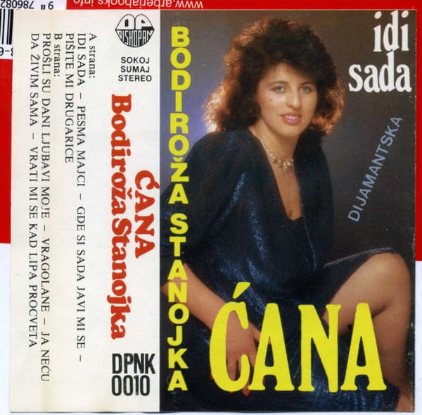 Omot albuma - Stanojka Bodiroža Ćana – Idi sada (1990)
